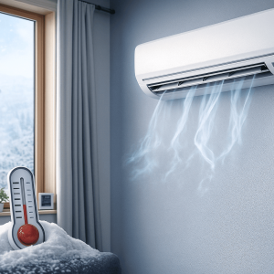Aire acondicionado funcionando en invierno en un hogar de Tenerife | CLIMAC