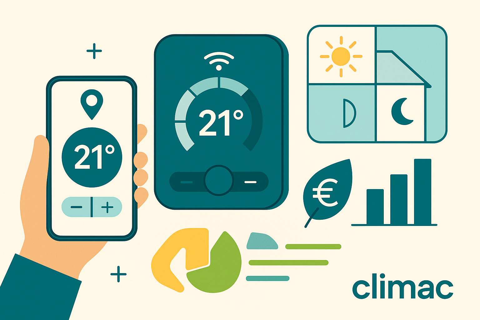 Termostatos inteligentes: ventajas reales para ahorrar y ganar confort | Climac.es