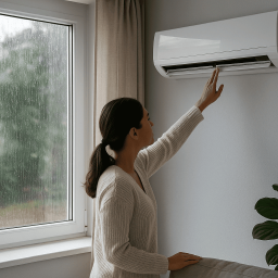 climatización en días de lluvia