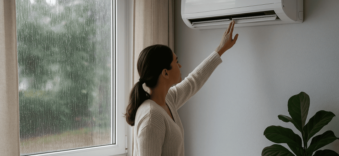 climatización en días de lluvia