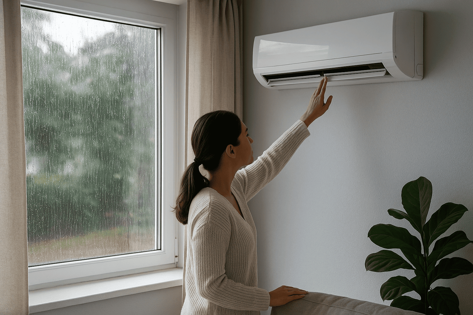 Ventajas de tener un sistema de climatización en días de Lluvia | Climac.es